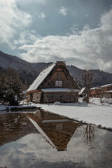 house in the mountains