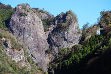 八女市　ハート岩