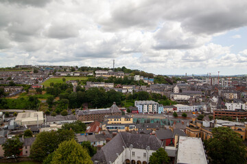 Fototapeta na wymiar View to Cork city