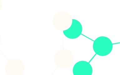 Light Multicolor vector texture with artificial intelligence concept.