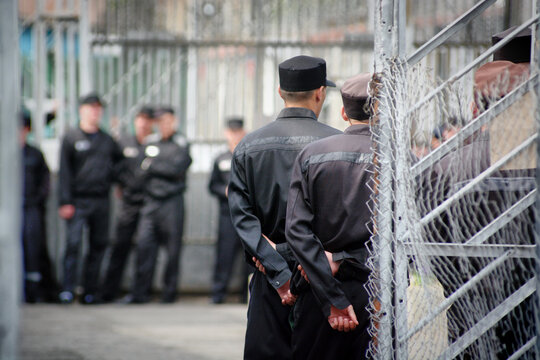 Prisoners are criminals in a maximum security colony