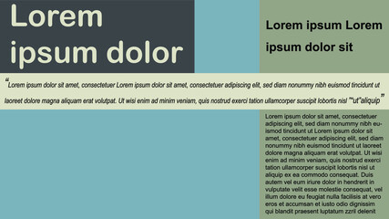 An abstract neutral color block layout design.