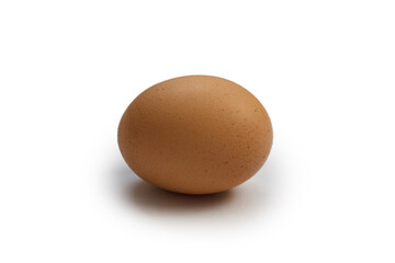 Egg isolated on white background.
