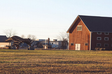 barn in the field