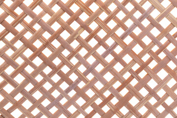 Brown wicker pattern seamless background