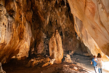 Chiang Dao Cave , Chiang Mai province,Thailand.