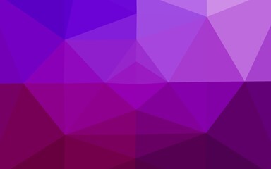 Light Purple vector polygonal template. An elegant bright illustration with gradient. Completely new template for your business design.