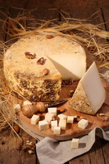Governor's cheese with mold