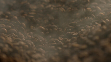 coffee, hands, background, beans