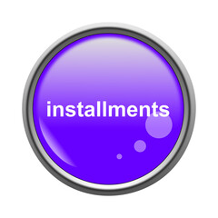 blue installment button