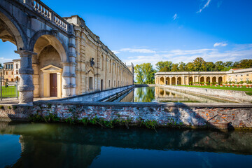 Villa Contarini is a mostly Baroque-style, patrician rural palace in Piazzola sul Brenta, Padova, Italy