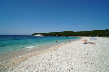 avlaki beach, corfu, greece, sea, summer, mediterranean