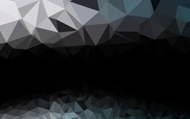 Obraz premium Dark BLUE vector blurry triangle pattern. A completely new color illustration in a vague style. Completely new template for your business design.