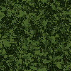 Abstract military or hunting camouflage seamless pattern background