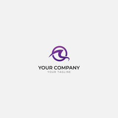 Obraz premium initial letter R and O logo abstract