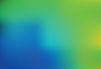 Light Blue, Green vector abstract blurred background.