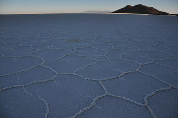 Uyuni salt lake, Bolivia