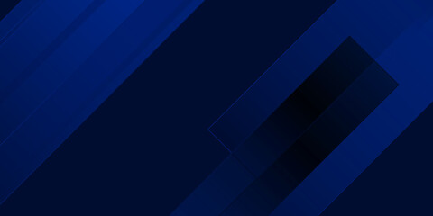 Obraz premium Abstract blue diagonal overlap background