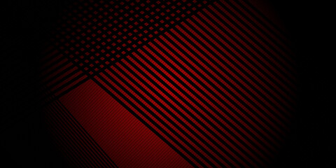 Black red lines background
