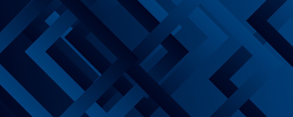 Bright navy blue dynamic abstract vector background with diagonal lines. Trendy classic color of 2021. 3d cover of business presentation banner for sale event night party. Fast moving soft shadow dot