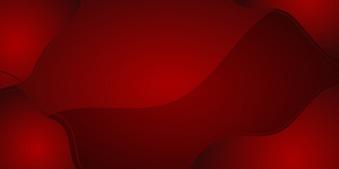 Liquid red color background design. Fluid gradient shapes composition. Futuristic design posters.