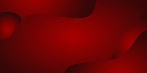 Liquid red color background design. Fluid gradient shapes composition. Futuristic design posters.