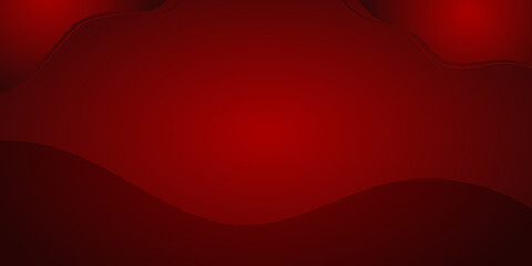 Red black liquid wave abstract background with fluid shape design