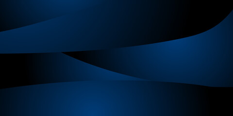 Abstract business technology background dark blue wave with modern corporate concept.
