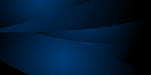 Obraz premium Abstract business technology background dark blue wave with modern corporate concept.
