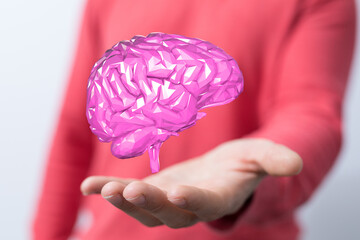 idea of intelligence brain ai digtal 3d artificial intelligence