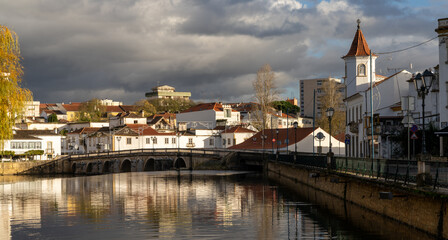 Fototapeta na wymiar view of the historic city of Tomar in central Portugal