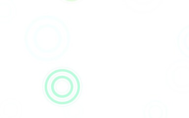 Light Blue, Green vector layout with circle shapes.