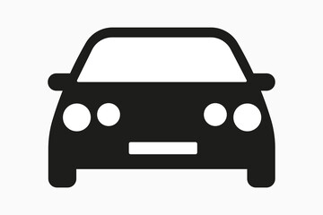 Car icon . Car . Car symbol . Black machine for applications and web sites. Vector illustration