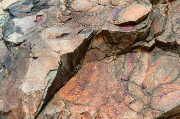 Close up of Geological Feature at Hug Point