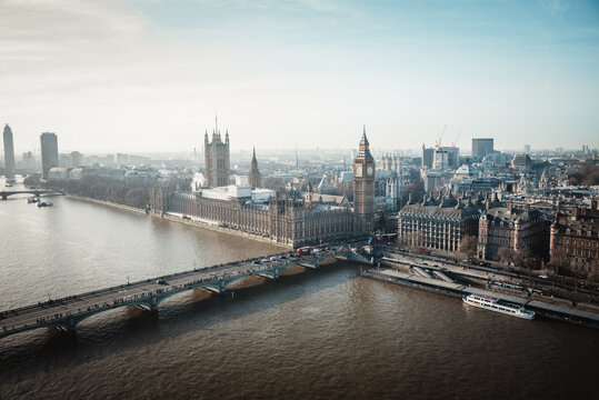 london panorama, thames