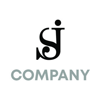 letter SJ logo