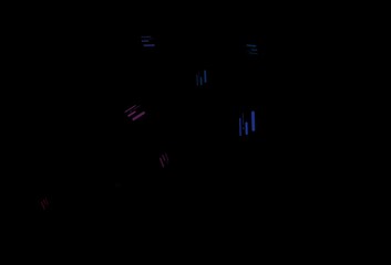 Dark blue, red vector pattern with narrow lines.