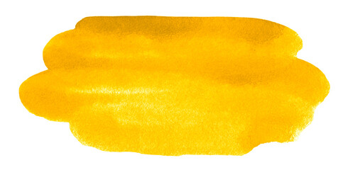Yellow watercolor background. Texture for design, website, template, postcards.