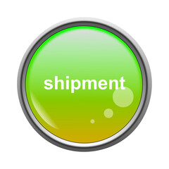 colored button with an inscription