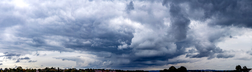 Storm clouds, natural cloudscape on a stormy day. Design element