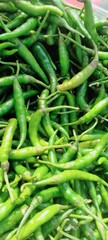 Fresh green healthy vegetable