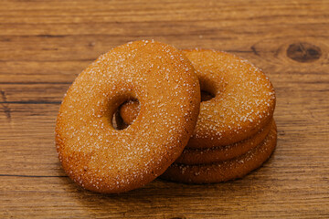 Sweet and crispy ginger cookies