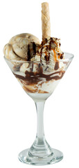 COPA DE HELADO Y CAFE