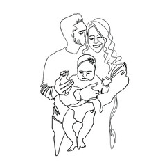 art,care,child,concept,conceptual,continuous,contour,couple,creative,design,doodle,drawing,family,father,fun,girl,graphic,hand,drawn,happiness,happy,human,illustration,isolated,lifestyle,