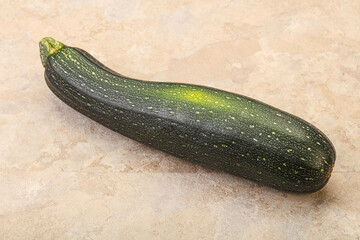 Tasty young organic natural zucchini
