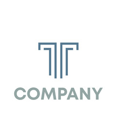 T logo