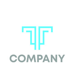T logo