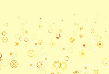 Light Orange vector layout with circle shapes.