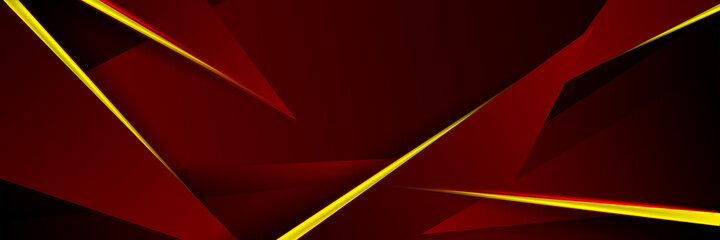 abstract red orange polygonal vector background 