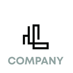 L logo